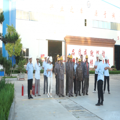 迎中秋慶國慶，山東興源開展應(yīng)急演練