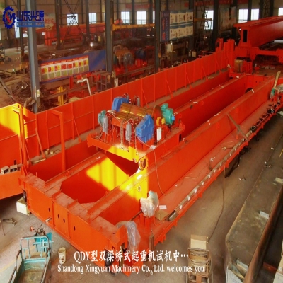 QDY雙梁橋式起重機試機！